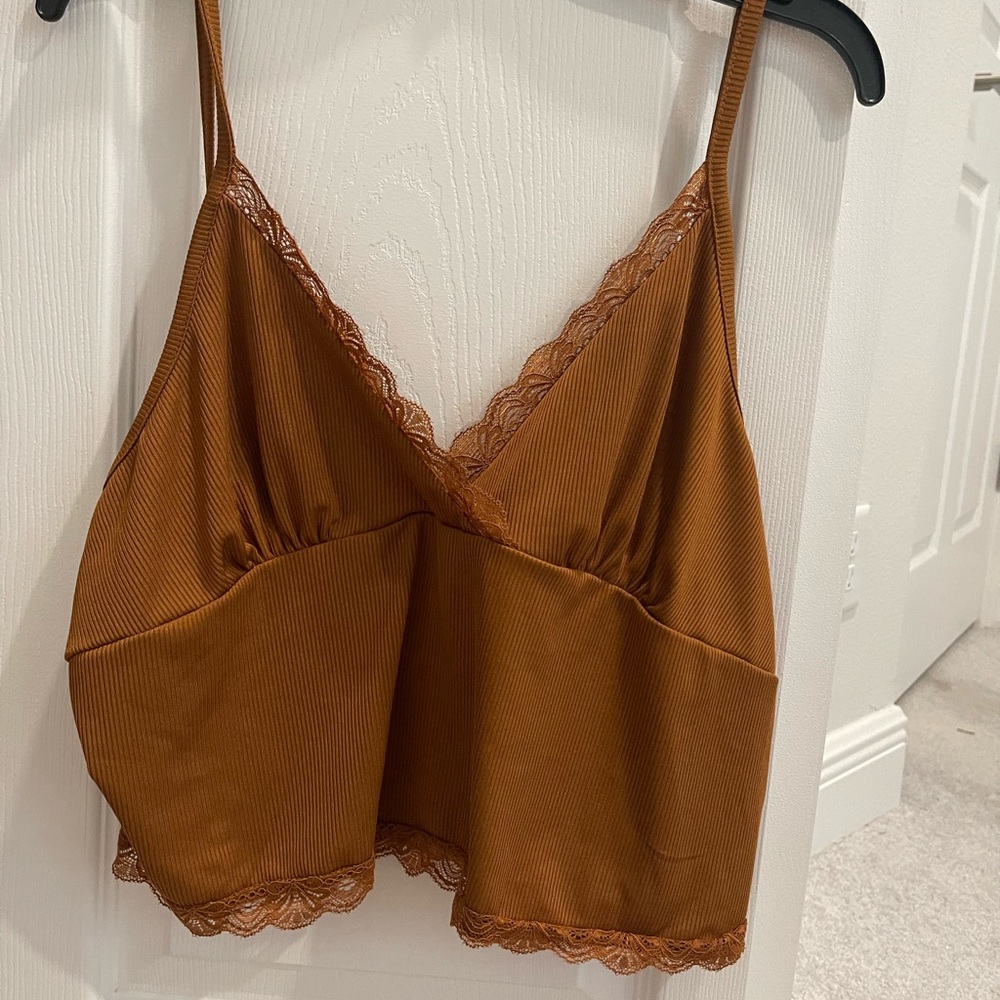 Brown Tank Top